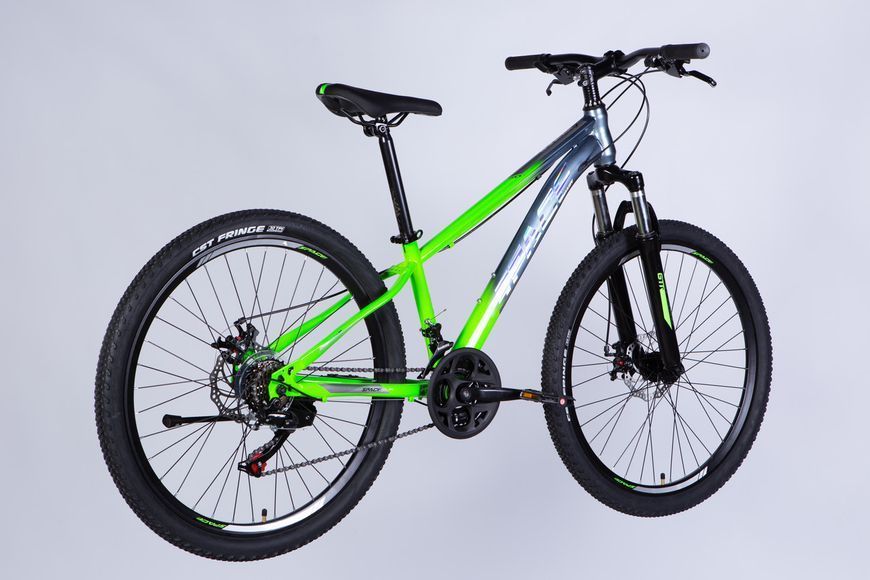 Велосипед ST 26" SPACE MARS DD FR рама-13" зелено-сріблястий 2025 VT_OPS-SP-26-037 фото