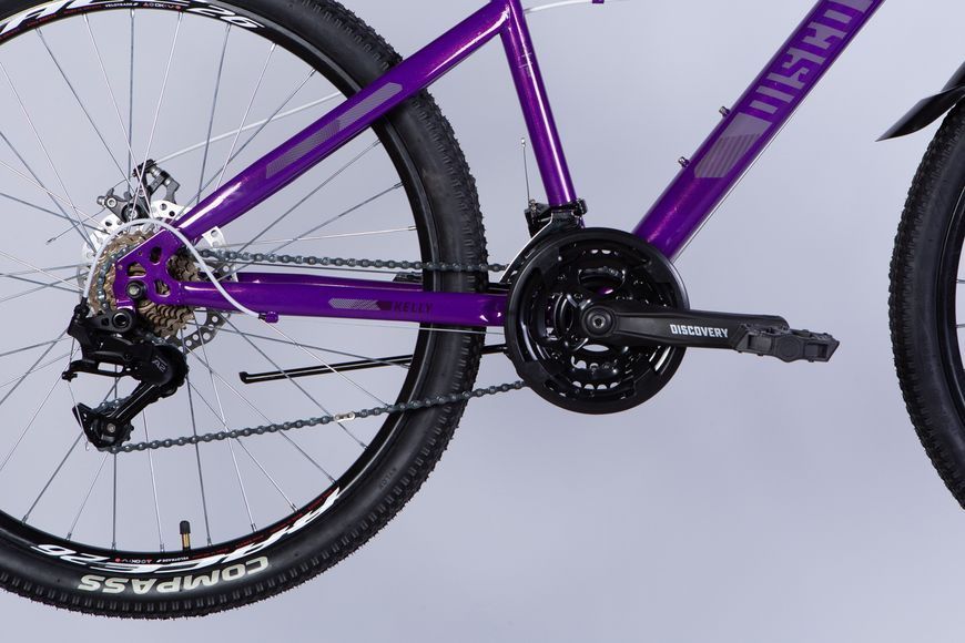 Велосипед ST 26" Discovery KELLY DD FR рама-14" фіолетовий 2025 VT_OPS-DIS-26-630 фото