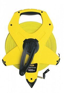 Рулетка Stanley PowerWinder Fiberglass, геодезична, відкритий корпус, 100м х 12.7мм RC_2-34-777 фото
