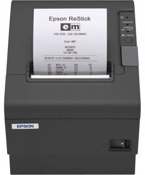 Принтер спеціалізований thermal Epson TM-T88V RS-232/USB I/F Incl.PC-180 (Dark Grey) RC_C31CA85042 фото