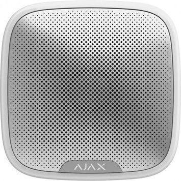 Беспроводная наружная сирена Ajax StreetSiren белая, 113 дБ RC_1159 фото