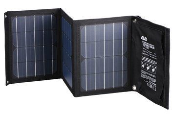 Портативная солнечная панель 2E , 22 Вт зарядное устройство, 2*USB-A 5V/2.4A RC_2E-PSP0020 фото