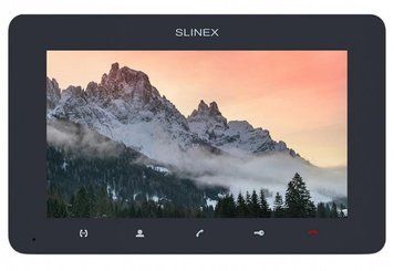 Видеодомофон Slinex SM-07MHD, TFT 7", детектор движения, графитовый RC_SM-07MHD_GR фото