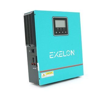 Інвертор Exelon EXS-1000/12, 1000VA, 12V, струм заряду 0-40A, MPPT (20-150VDC, 80A), 290x240x91mm, 3.5 kg U_37170 фото