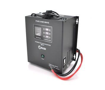 Гібридний інвертор Europower RTSWm-MPPT-1000LCD, 700W, 12V, струм заряду 20/40A, 140-275V, MPPT (20/40А, 15-75Vdc) U_12662 фото