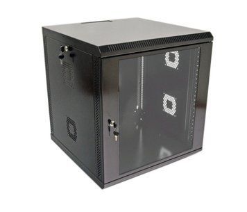 Шафа Voltronic 12U, 600х500х640 мм (Ш * Г * В), акрилове скло, чорна U_04844 фото