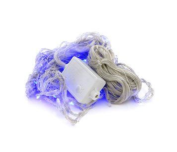 Гірлянди 330LED Водоспад (Blue), 8 режимів, 3*2метри, прозора ізоляція U_33578 фото