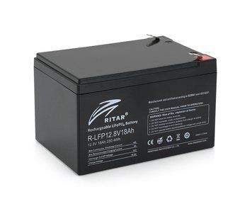 Акумуляторна батарея Ritar LiFePO4 12,8V 18Ah (150x98x95(100) 5000 циклів U_6528 фото