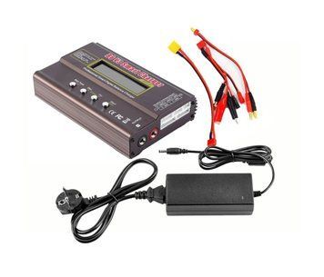 Універсальне ЗУ SevenChip B6ACV3, 11-18V, 100-240V, 0,1-6A, 80W, LCD, балансир, від 1 до 16 осередків U_36886 фото