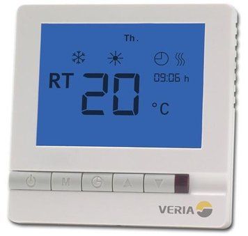 Терморегулятор Veria Control T45, цифровой, программируемый, макс 13А RC_189B4060 фото