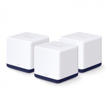 Маршрутизатор MERCUSYS HALO H50 3PK AC1900 3xGE LAN/WAN MESH RC_HALO-H50G-3-PACK фото