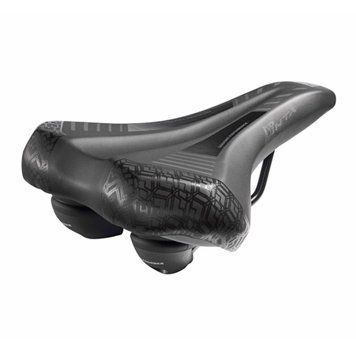 Седло велосипедное Selle Monte Grappa Pinta Plus, черное LI_SMG-64059 фото