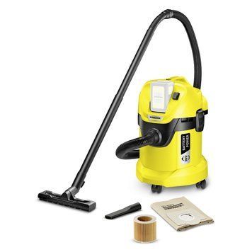 Пылесос профессиональный аккумуляторный Karcher WD 3 Battery 36В, контейнер 17л, 5.2кг, без АКБ и ЗП RC_1.629-910.0 фото