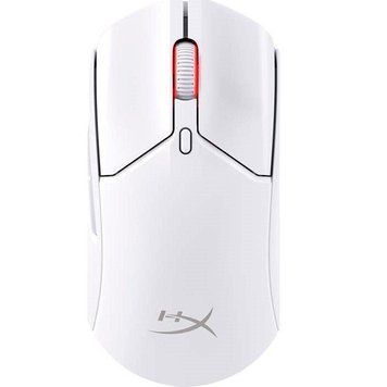 Миша HyperX Pulsefire Haste 2, RGB, USB-A/WL/BT, білий RC_6N0A9AA фото
