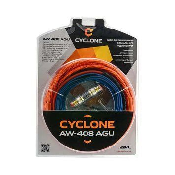 Набор для подключения 4-х канального усилителя CYCLONE AW-408 AGU CY_НФ-00000257 фото
