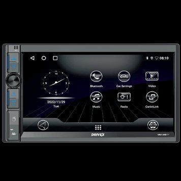 Универсальная автомагнитола 2 DIN DriveX UN3 AND 7&raquo; 4-core/2+32GB/Android 10.0/4x45Вт/1024x600 DR_DR-00001167 фото