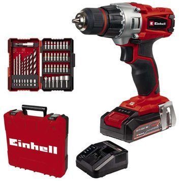 Шуруповерт-дрель аккумуляторная Einhell TE-CD 18/2 Li +39, PXC 1.1 кг RC_4514219 фото