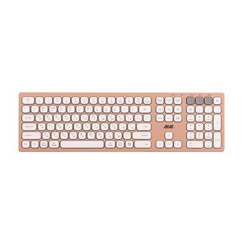 2E Клавіатура ножична KS270 109key, WL/BT, EN/UK, рожево-білий RC_2E-KS270WBPN_UA фото