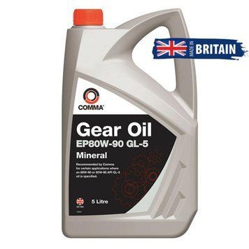 Трансмісійне масло Comma GEAR OIL EP80W-90 GL5 5л LI_EP80905L фото