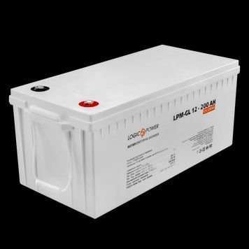 Акумулятор гелевий LP-GL 12V - 200 Ah Silver LP_2326 фото