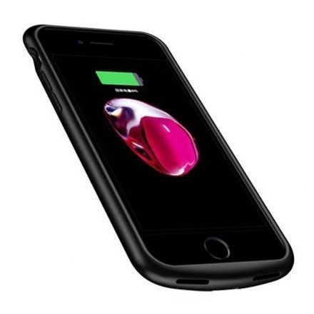 Чохол акумулятор AmaCase для iPhone Чорний 8 (4500 мАч) AMA_058 фото