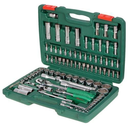 HANS. Набор торц. головок 1/4"DR4-14мм и 1/2"DR10-32 мм,94 предм.(6гран.) (TK-94) OL_55506 фото
