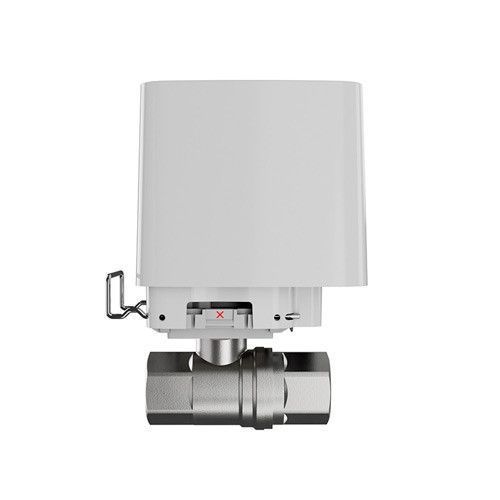 Розумний кульовий кран Ajax WaterStop 1" Jeweler, бездротовий, білий RC_000029714 фото
