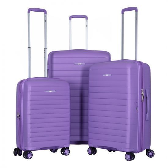 Валіза 2E, Aero, поліпропілен, мала, 35/44 л, TSA, 4 колеса, EXP, лавандовий RC_2E-SPP-AERO-S-LV фото