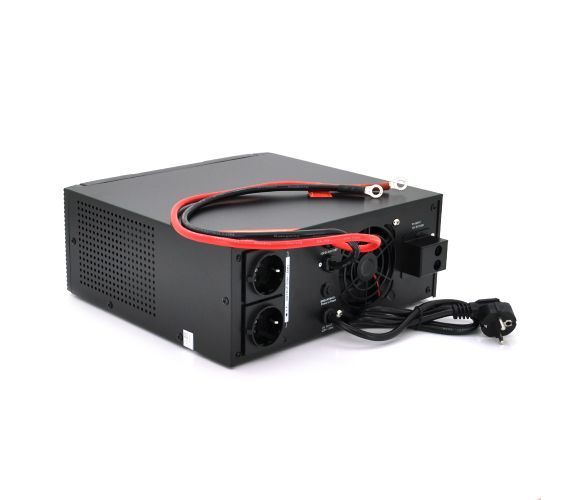 Гібридний інвертор BRAZZERS BRZ-SOLAR-1500 1500VA/1200W 24V ток заряда 10/20A inverter100-290V U_28484 фото