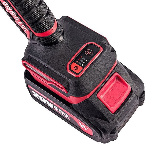 Аккумуляторная бесщеточная шлифмашина угловая WORCRAFT CAG‑S20LiBM-125 WM_13290 фото