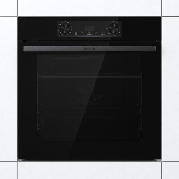Духова шафа Gorenje електрична, 77л, A+, пара, дисплей, чорний RC_BOS6737E13BG фото