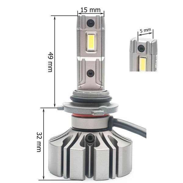 LED лампи Prime-X FOG 9005/9006 5000К 45 W PX_2000000021874 фото