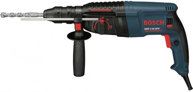 Перфоратор Bosch GBH 2-26 DFR, 800Вт, 2.7 Дж RC_0.611.254.768 фото