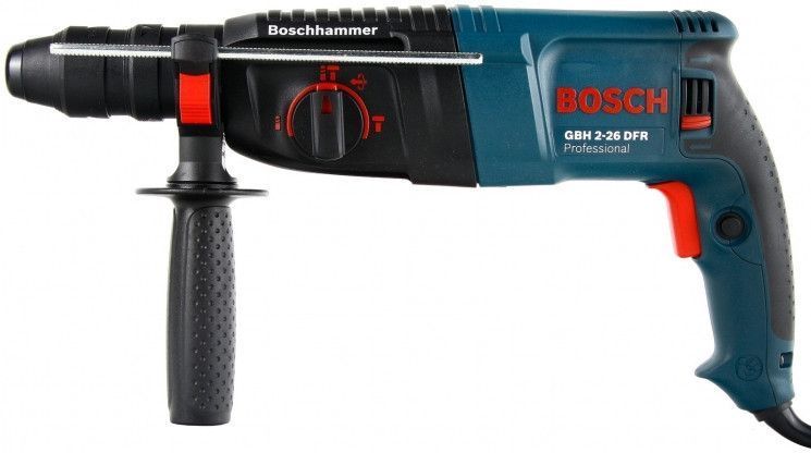 Перфоратор Bosch GBH 2-26 DFR, 800Вт, 2.7 Дж RC_0.611.254.768 фото