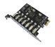 Контролер PCI-Е => USB 3.0, 7 портів, 5Gbps, BOX U_23146 фото 2