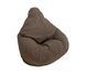 Кресло-мешок Voltronic груша, размер (3XL) 140х100 Велюр Great Cappucino U_26045 фото 1