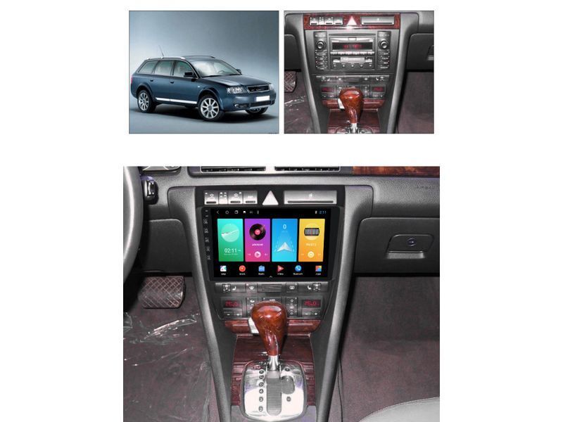 Штатна автомагнітола FORS.auto M200 для Audi A6/S6 1997-2007 FA_1023-M200 фото