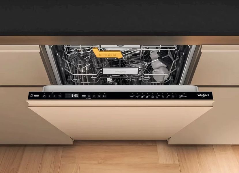Посудомоечная машина Whirlpool встроенная, 14компл., A+++, 60см, дисплей, 3й корзина, белая RC_W8IHP42L фото
