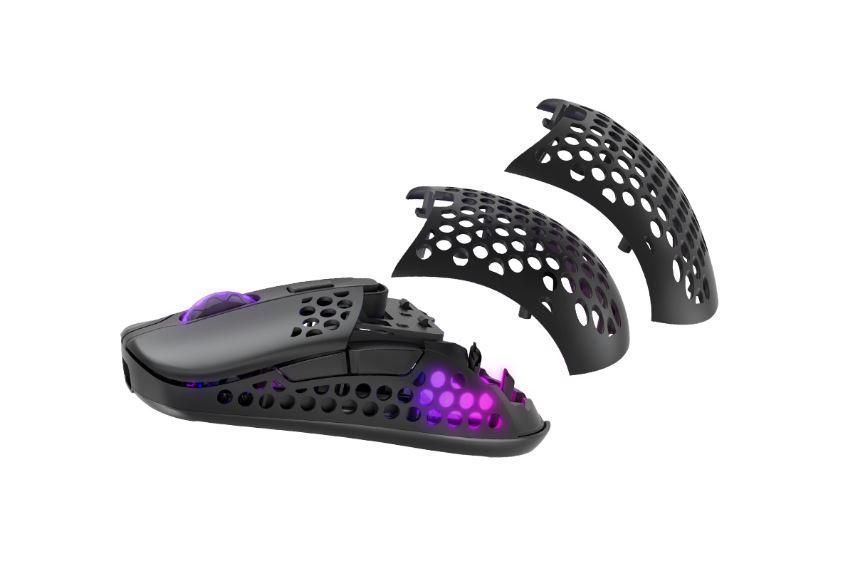 Cherry Xtrfy Мышь M42, WL/USB-A, RGB, черный RC_M42W-RGB-BLACK фото