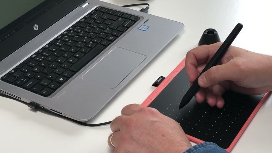 Графічний планшет Huion 6.3"x3.9" RTS-300 USB-C,чорний RC_RTS-300 фото