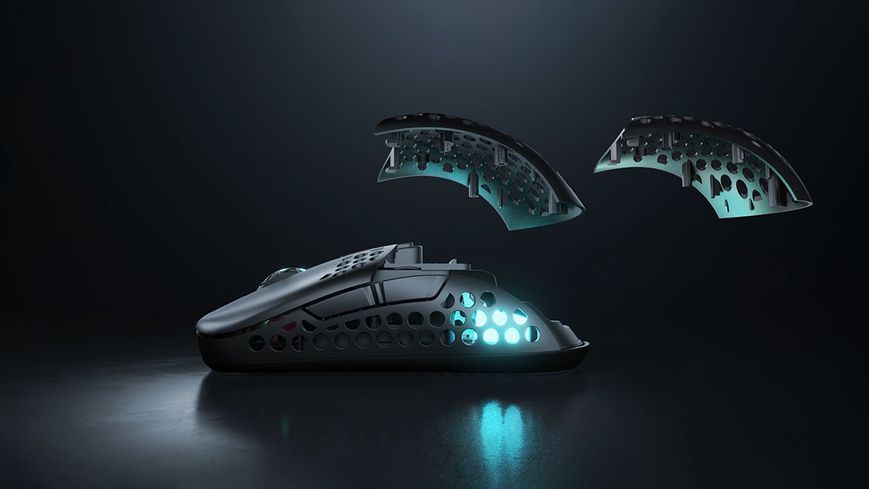 Cherry Xtrfy Мышь M42, WL/USB-A, RGB, черный RC_M42W-RGB-BLACK фото