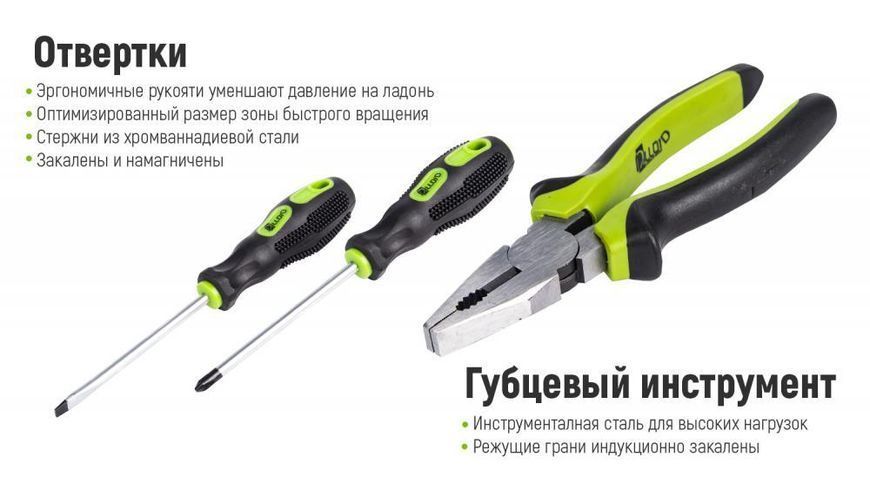 Универсальный набор инструмента Alloid НГ-4115П, 1/4" & 1/2", 115 предм. OL_00000023450 фото