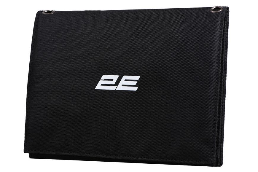 Портативна сонячна панель 2E , 22 Вт зарядний пристрій, 2*USB-A 5V/2.4A RC_2E-PSP0020 фото