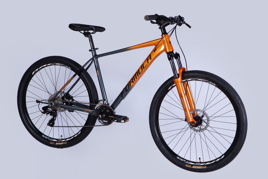 Велосипед AL 27.5" Formula DRIVE HDD рама-19" сіро-помаранчевий 2025 VT_OPS-FR-27.5-285 фото