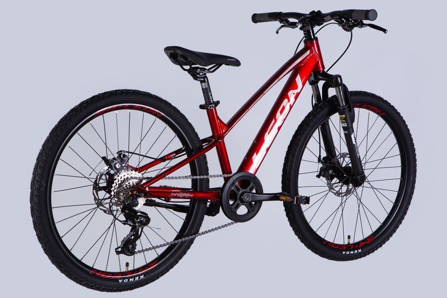 Велосипед AL 24" Leon JUNIOR DD CS рама-12" червоний 2025 VT_OPS-LN-24-116 фото