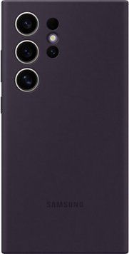 Чехол Samsung для Galaxy S24 Ultra (S928), Silicone Case, фиолетовый темный RC_EF-PS928TEEGWW фото