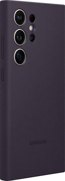 Чехол Samsung для Galaxy S24 Ultra (S928), Silicone Case, фиолетовый темный RC_EF-PS928TEEGWW фото