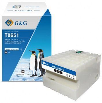 Картридж G&G для Epson WF-M5190/WF-M5690 black (10 000 стр.) RC_G&G-C13T865140 фото