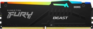 Память ПК Kingston DDR5 32GB KIT (16GBx2) 5600 FURY Beast RGB RC_KF556C40BBAK2-32 фото