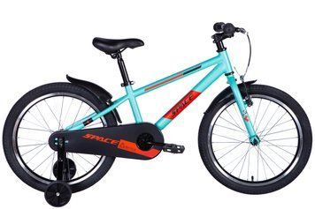 Велосипед ST 20" SPACE KID GEON BH рама-10" бирюзово-красный 2024 крылья VT_OPS-SK-20-006 фото